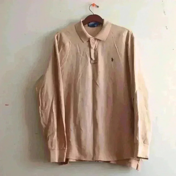 Men's polo cotton long sleeves shirts - Picture 1 of 17